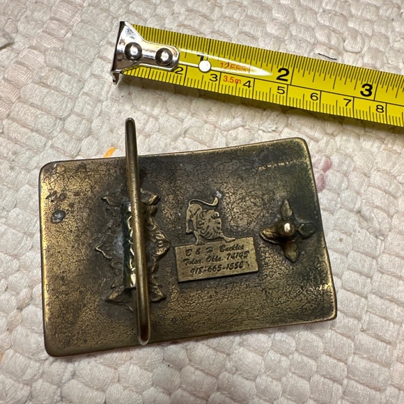 *Vintage* Getty Petroleum Vintage Belt Buckle - Picture 3 of 3